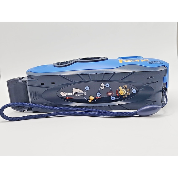 Vintage Polaroid I-Zone Instant Pocket Camera Blue/Yellow - Picture 3 of 4